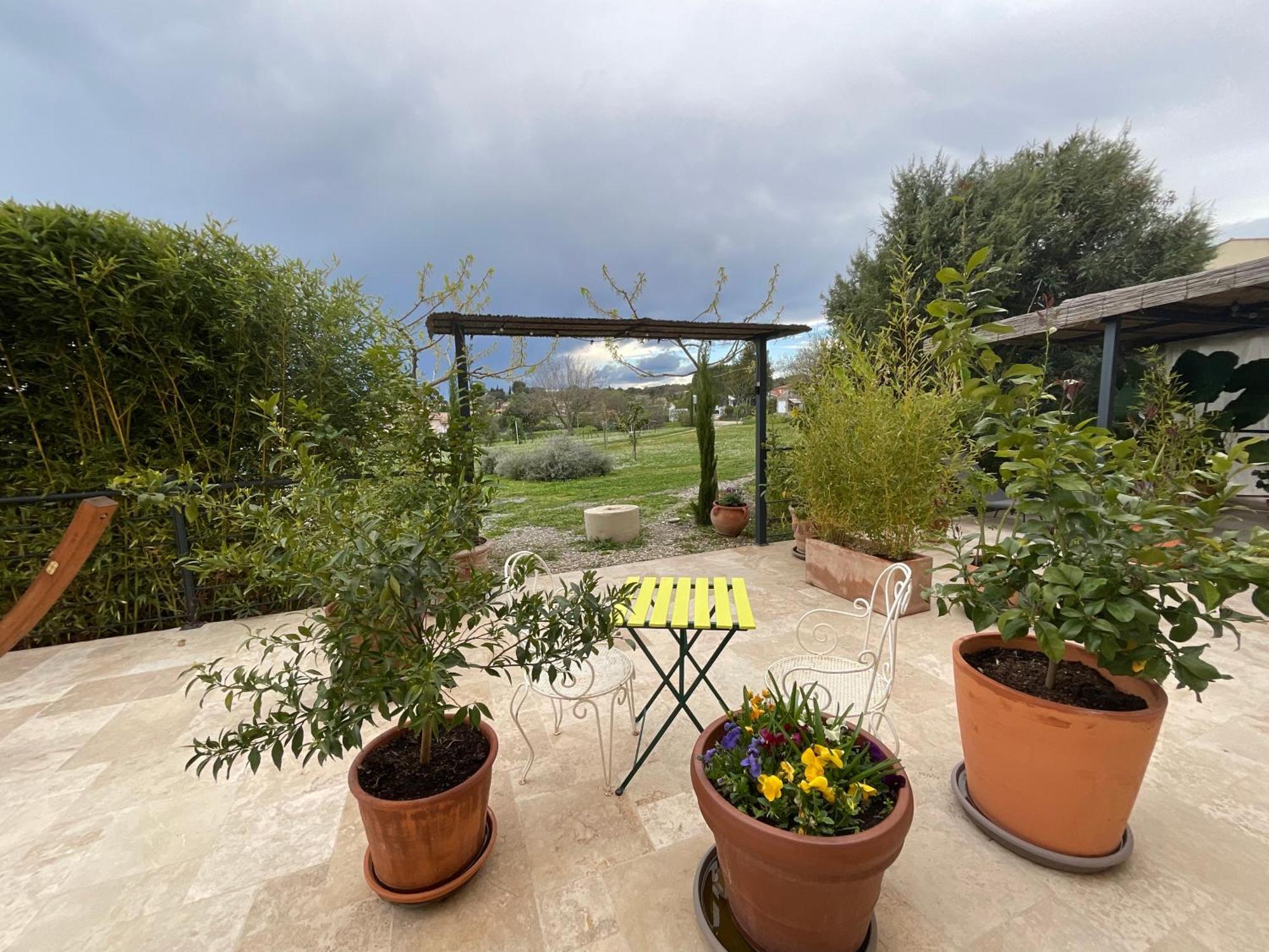 La Bergerie Apartment Domessargues Luaran gambar