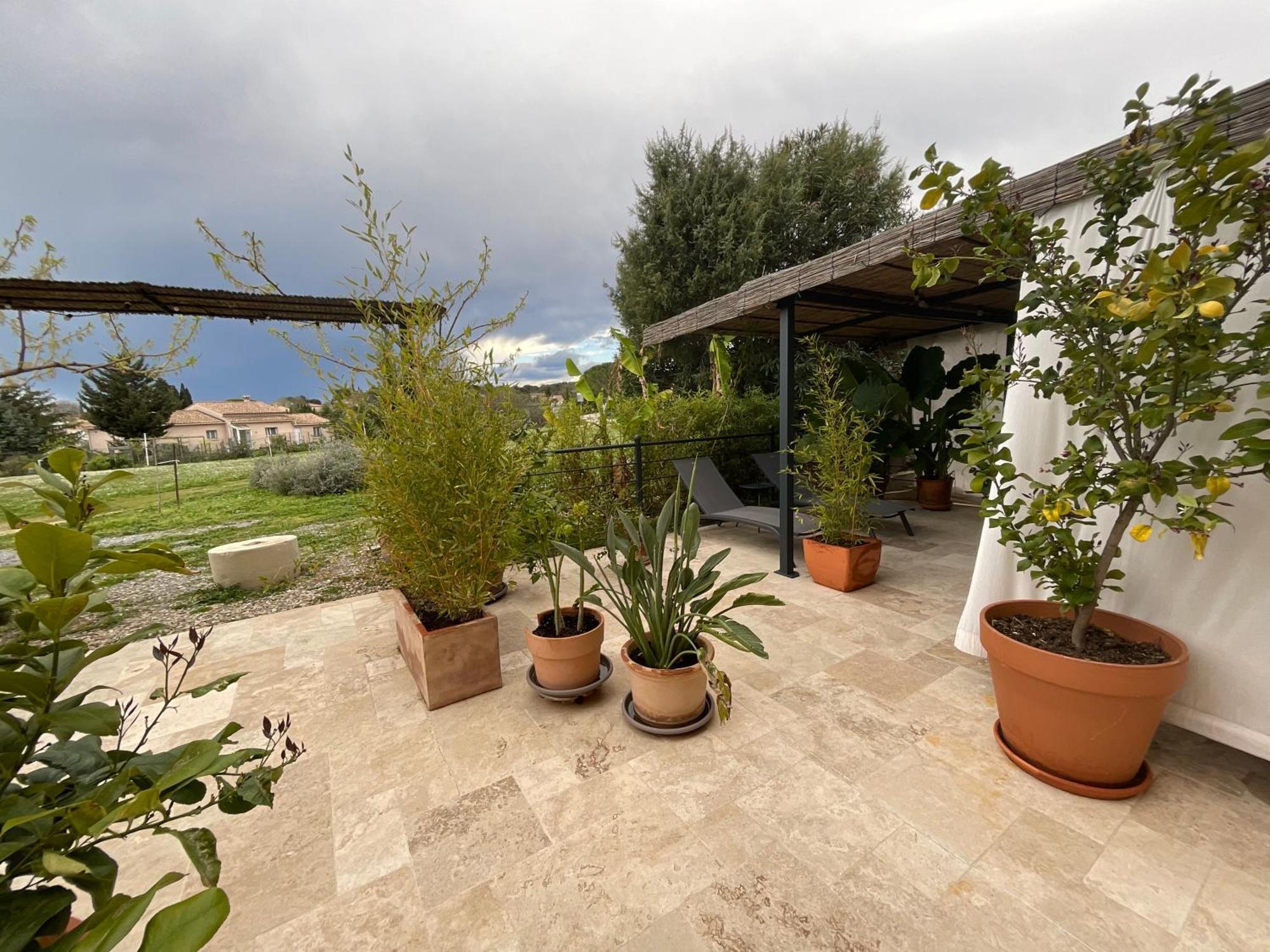 La Bergerie Apartment Domessargues Luaran gambar