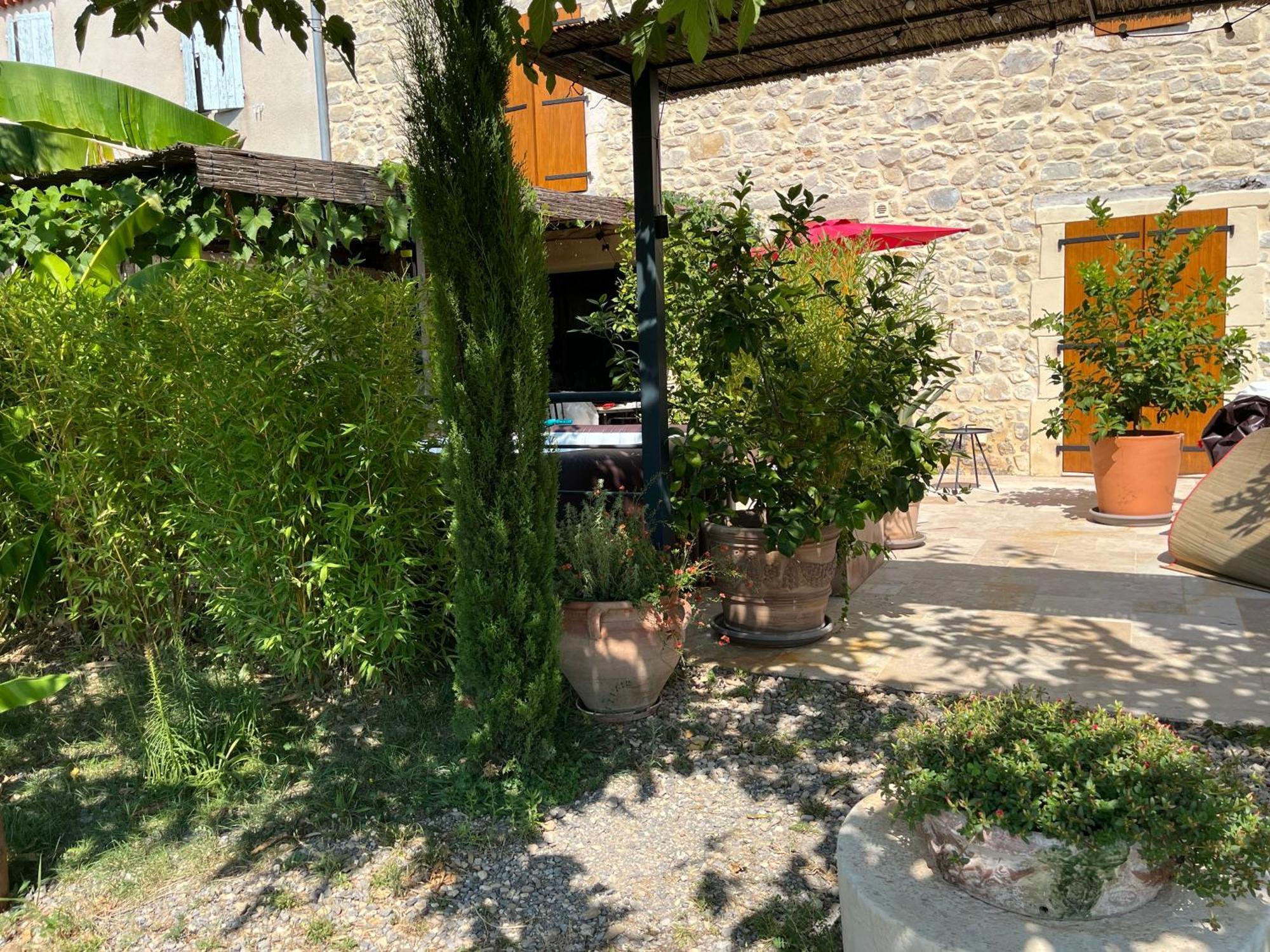 La Bergerie Apartment Domessargues Luaran gambar